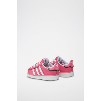 Sneakers en cuir Superstar - Rose et blanc - 02 - 34307194