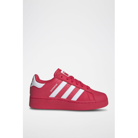 Sneakers en cuir Superstar - Rouge et blanc - 02 - 34307199