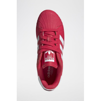 Sneakers en cuir Superstar - Rouge et blanc - 02 - 34307199