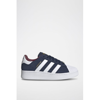 Sneakers en nubuck Superstar - Bleu et blanc - 02 - 34307200