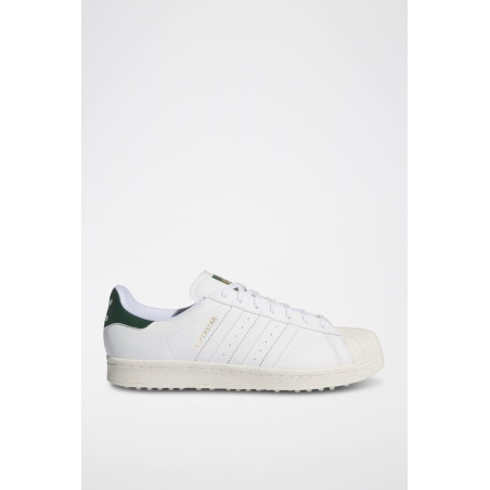 Sneakers en cuir Superstar Golf - Blanc et vert - 02 - 34307201