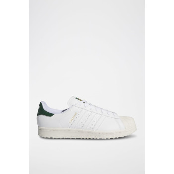 Sneakers en cuir Superstar Golf - Blanc et vert - 02 - 34307201