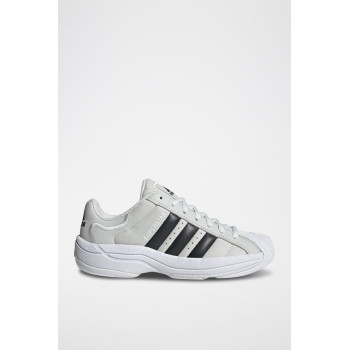 Sneakers en nubuck Superstar - Blanc et noir - 02 - 34307205