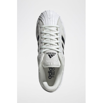 Sneakers en nubuck Superstar - Blanc et noir - 02 - 34307205