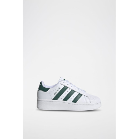 Sneakers en cuir Superstar - Blanc et vert - 02 - 34307208