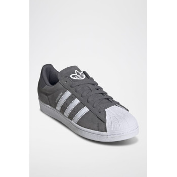 Sneakers en nubuck Superstar - Gris et blanc - 02 - 34307214