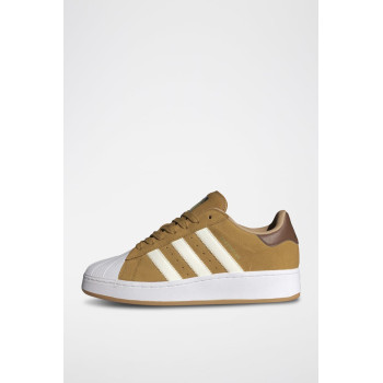 Sneakers en nubuck Superstar - Moutarde et blanc - 02 - 34307218