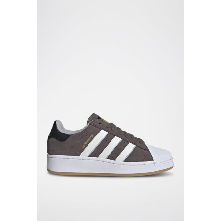 Sneakers en nubuck Superstar - Gris et blanc - 02 - 34307219