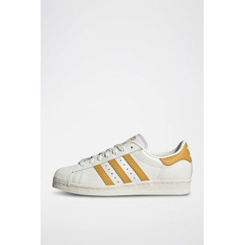 Sneakers en cuir Superstar 82 - Blanc et jaune - 02 - 34307225