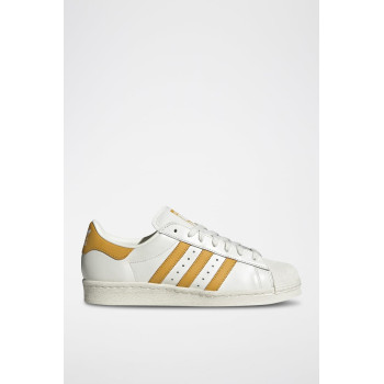 Sneakers en cuir Superstar 82 - Blanc et jaune - 02 - 34307225