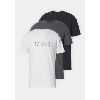 Abercrombie & Fitch T-shirt imprimé CENTER CHEST 3 PACK - 01 - A0F22O0CH|A11