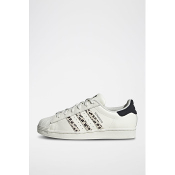 Sneakers en cuir Superstar - Blanc - 02 - 34307231