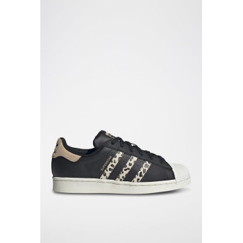 Sneakers en cuir Superstar - Noir - 02 - 34307232