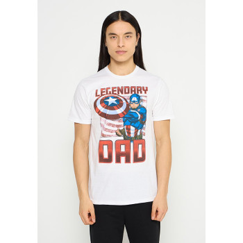 Marvel T-shirt imprimé MARVEL LEGENDARY DAD AMERICA - 01 - ZZO2V7023|A00