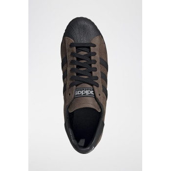 Sneakers en cuir Superstar - Marron - 02 - 34307089