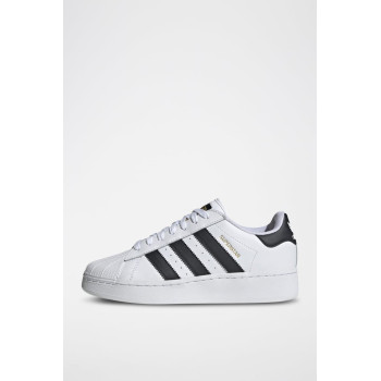 Sneakers en cuir Superstar - Blanc et noir - 02 - 34307092