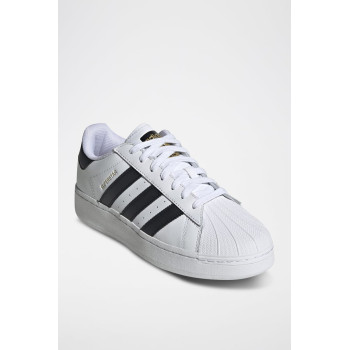 Sneakers en cuir Superstar - Blanc et noir - 02 - 34307092