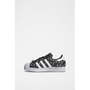 Sneakers en cuir Superstar - Noir et blanc - 02 - 34307093