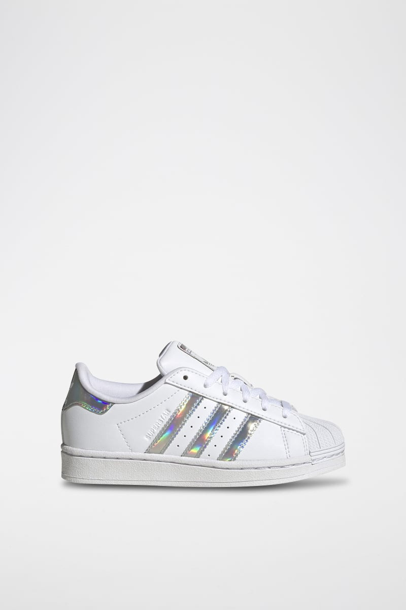 Sneakers Superstar - Blanc et argenté - 02 - 34307096