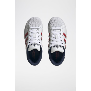 Sneakers Superstar - Blanc et rouge - 02 - 34307098