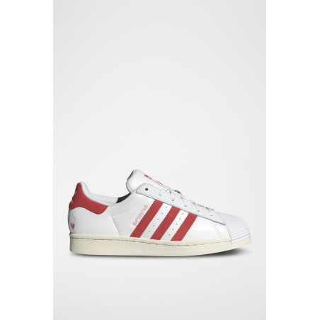 Sneakers en cuir - Rouge et blanc - 02 - 34307117