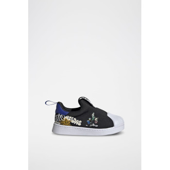 Sneakers Disney Superstar - Noir et bleu - 02 - 34307119