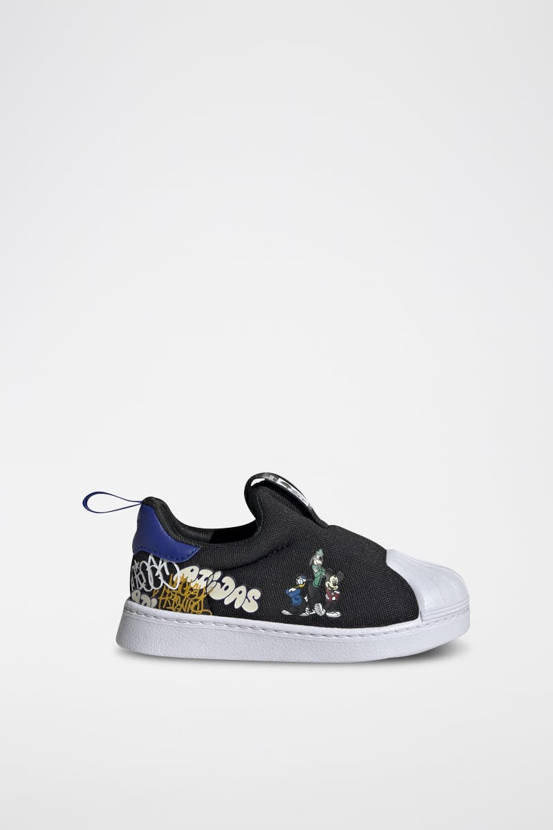 Sneakers Disney Superstar - Noir et bleu - 02 - 34307119