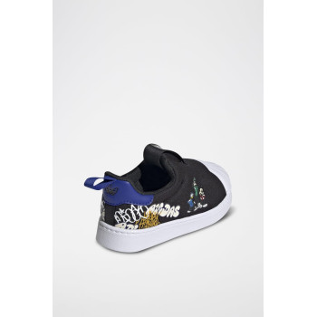 Sneakers Disney Superstar - Noir et bleu - 02 - 34307119