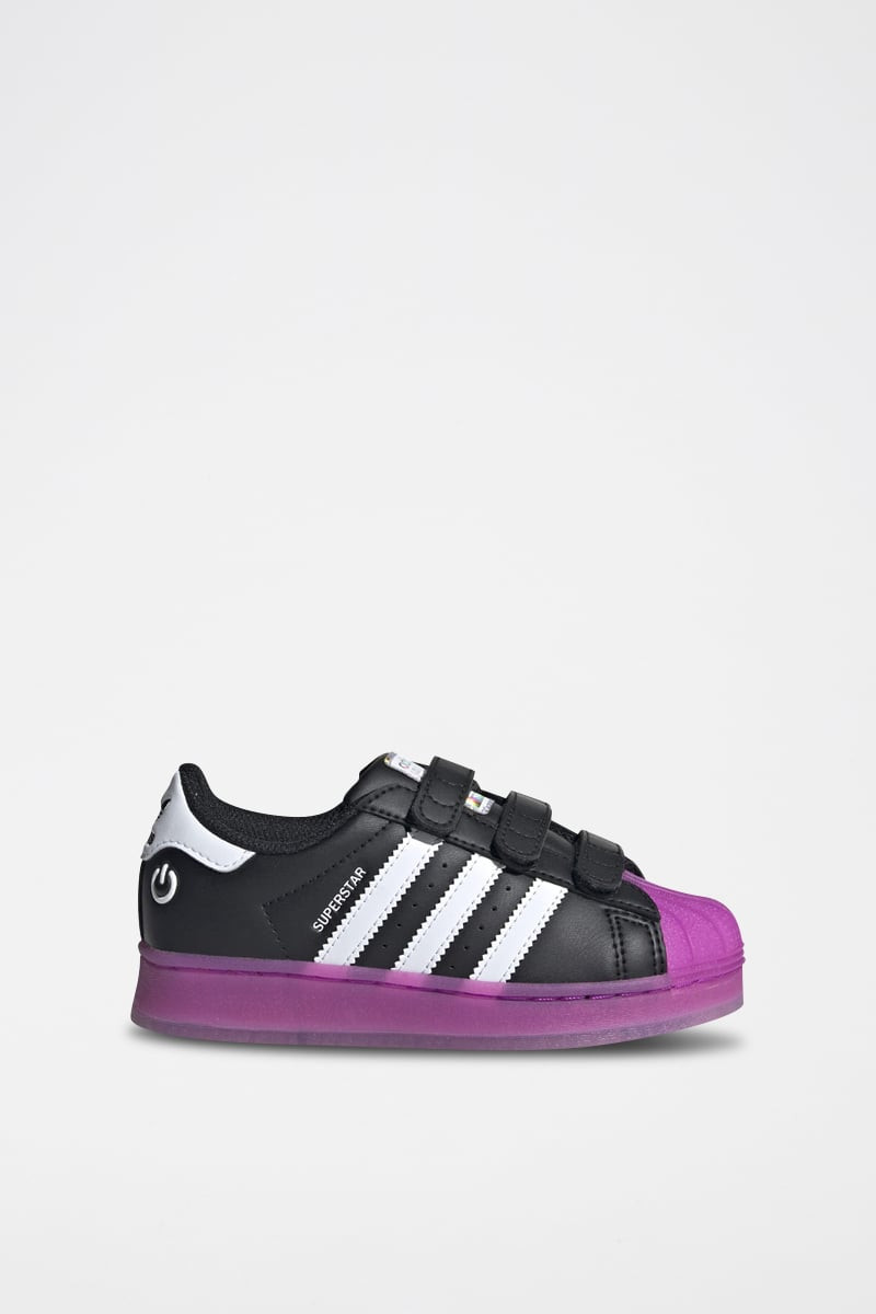 Sneakers Superstar - Noir et violet - 02 - 34307123