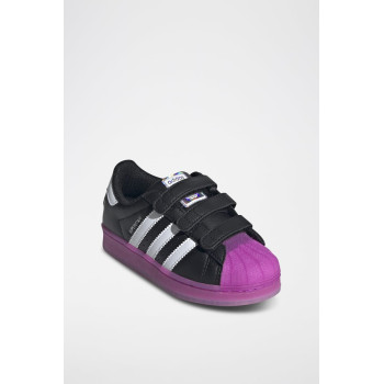 Sneakers Superstar - Noir et violet - 02 - 34307123