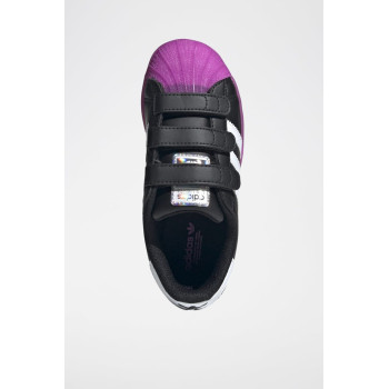 Sneakers Superstar - Noir et violet - 02 - 34307123