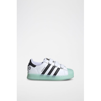 Sneakers Superstar - Blanc et turquoise - 02 - 34307125