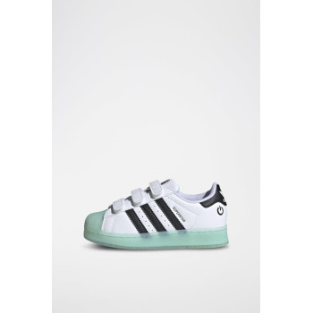 Sneakers Superstar - Blanc et turquoise - 02 - 34307125