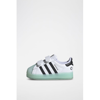 Sneakers Superstar - Blanc et turquoise - 02 - 34307126