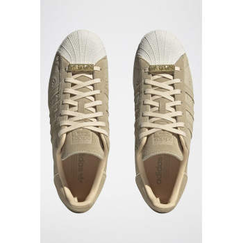 Sneakers en cuir Superstar - Beige - 02 - 34307138