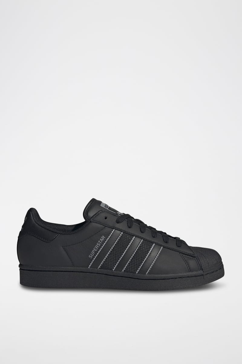 Sneakers en cuir Superstar - Noir - 02 - 34307140