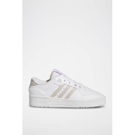 Sneakers en cuir Rivalry Low - Blanc et beige - 02 - 34135065