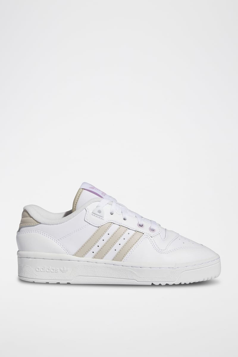 Sneakers en cuir Rivalry Low - Blanc et beige - 02 - 34135065