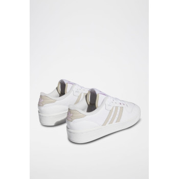 Sneakers en cuir Rivalry Low - Blanc et beige - 02 - 34135065