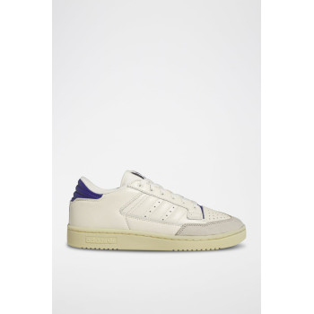 Sneakers en cuir et nubuck Centennial 85 Lo - Blanc, beige et bleu - 02 - 34135101