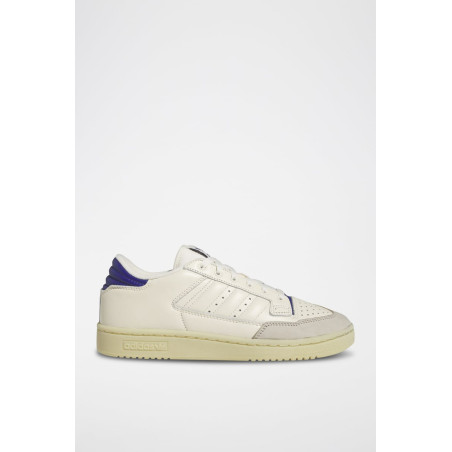 Sneakers en cuir et nubuck Centennial 85 Lo - Blanc, beige et bleu - 02 - 34135101