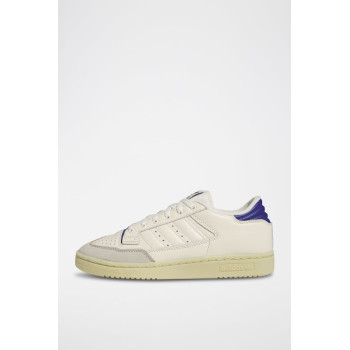 Sneakers en cuir et nubuck Centennial 85 Lo - Blanc, beige et bleu - 02 - 34135101