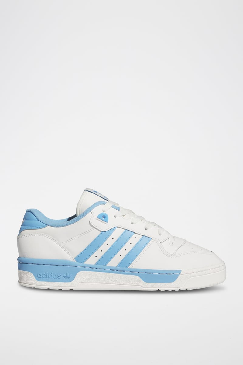 Sneakers en cuir Rivalry Low - Blanc et bleu - 02 - 34135202