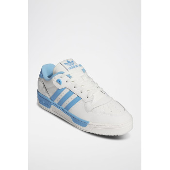 Sneakers en cuir Rivalry Low - Blanc et bleu - 02 - 34135202