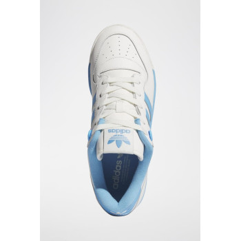 Sneakers en cuir Rivalry Low - Blanc et bleu - 02 - 34135202