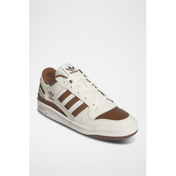 Sneakers en cuir Forum Low Cl - Marron et écru - 02 - 34135264