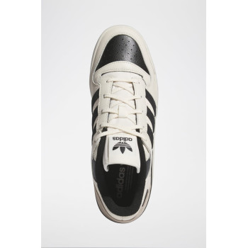 Sneakers en cuir Forum Low Cl - Ecru et noir - 02 - 34135265