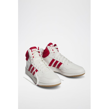 Sneakers montantes Hoops 3.0 Mid - Blanc et rouge - 02 - 34135278