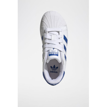 Sneakers Superstar - Blanc et bleu - 02 - 34307087