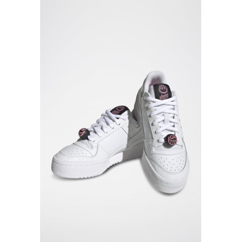 Sneakers en cuir Forum Bold W - Blanc et noir - 02 - 34115931